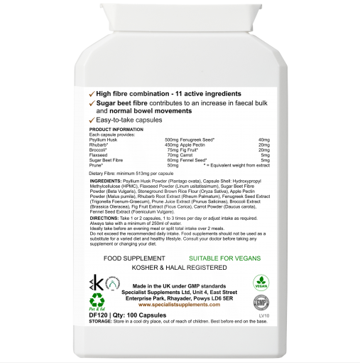 Dietary Fibre Complex v4 (DF120) caps